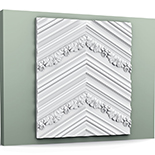 Orac Decor W130 Chevron 3D Wandpaneel - L 200 x H 40 x B 2 cm