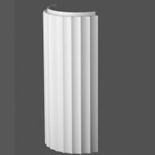 Ornament Orac Luxxus K4001 halve zuil Ornament Orac Luxxus K4001 halve zuil