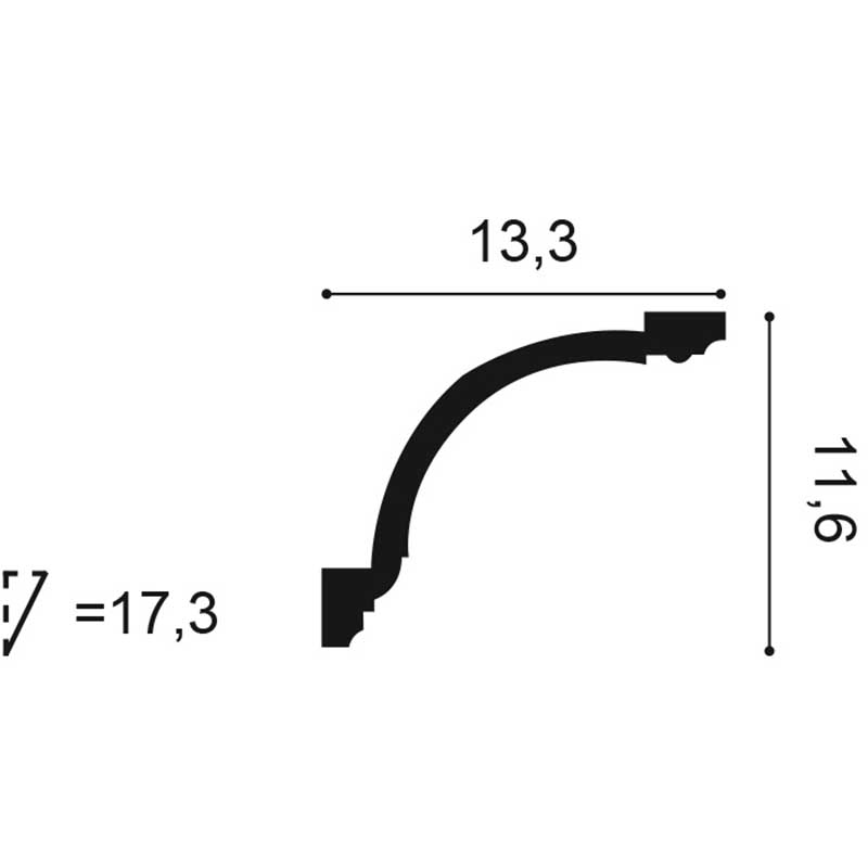 Kroonlijst Orac Luxxus C216