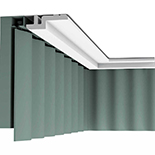 Gordijn Sierlijst C394 (Modern) - 3,1 cm breed Gordijn Sierlijst C394 (Modern) - 3,1 cm breed