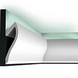 Profiel voor indirecte verlichting C371 Orac Decor Ulf Moritz