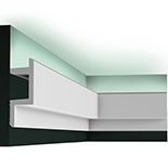 Profiel voor indirecte verlichting C383 Orac Decor Luxxus