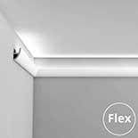 Profiel voor indirecte verlichting flexibel C373F Orac Decor Ulf Moritz Profiel voor indirecte verlichting flexibel C373F Orac Decor Ulf Moritz