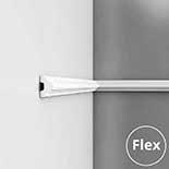 Flexibele Wandlijst P4020F Orac Luxxus Flexibele Wandlijst P4020F Orac Luxxus